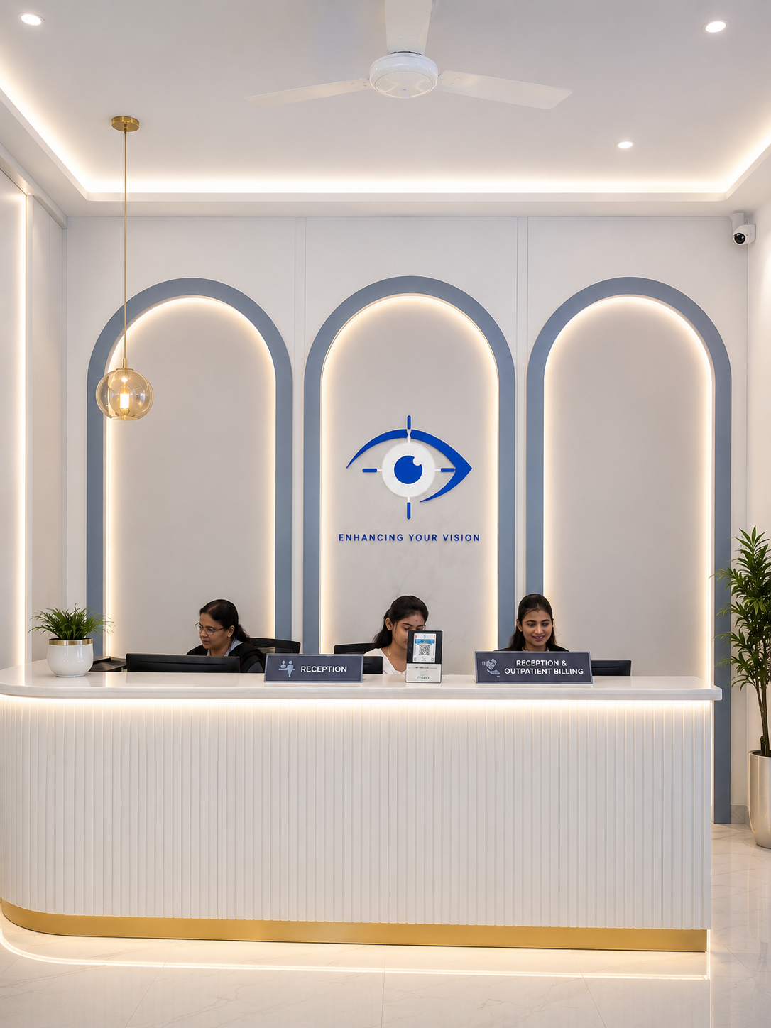 SDM Eye Hospital Reception